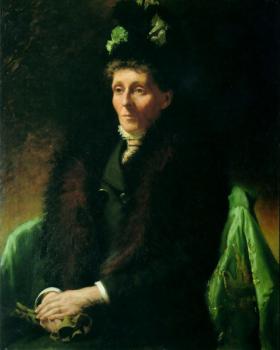 Portrait of the artists mother Maria Goldie